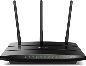 A typical WiFi router